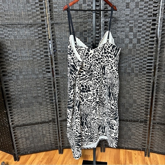 Sergio Hudson For Target Animal Print Dress Size 4X Midi Dress - Picture 4 of 8